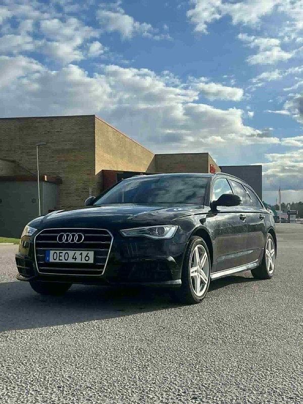 Svart Begagnad 2017 Audi A6 S-Line Kombi | 179 900 kr (Bra pris) - Bild 1/4