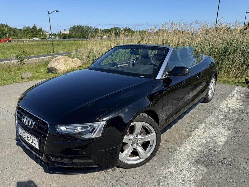 Svart Begagnad 2013 Audi A5 Cabriolet Cab | 245 000 kr - Bild 1/4