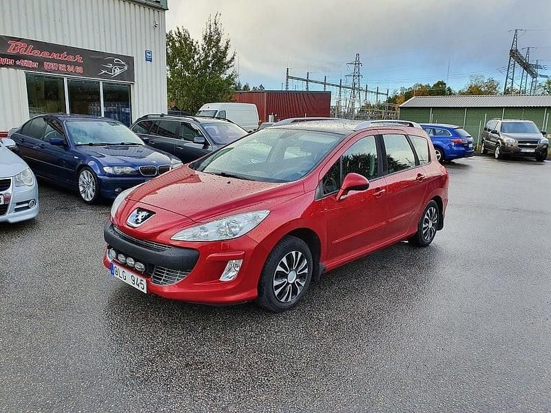 Begagnad Peugeot 308 SW 109 HK (80 kW) 2008 Röd Kombi