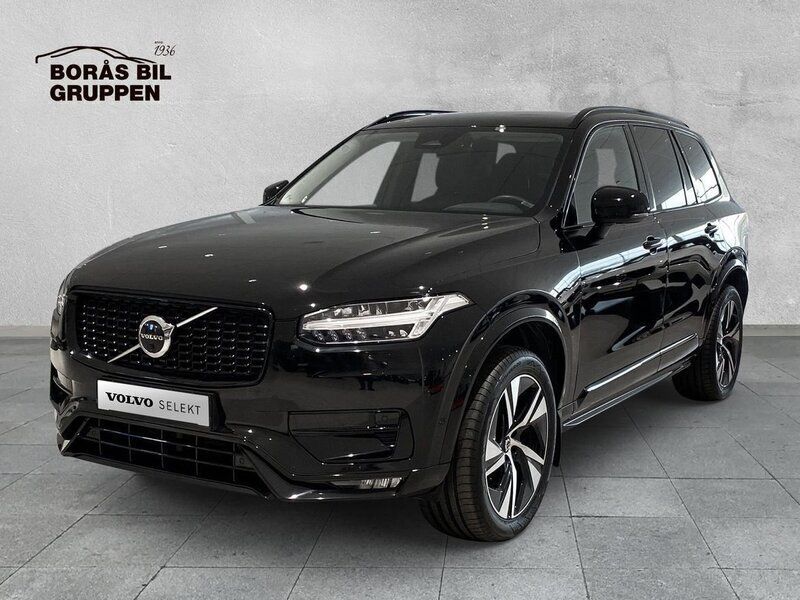 Svart Begagnad 2023 Volvo XC90 Plus SUV | 649 000 kr (Marknadspris) - Bild 1/4