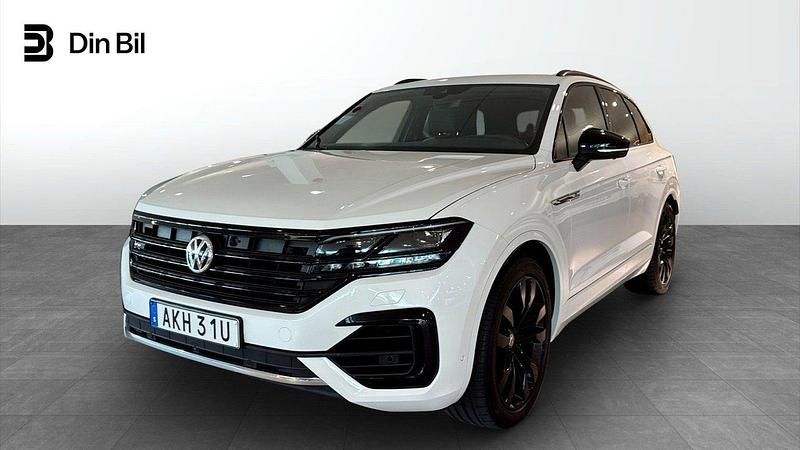 Vit Begagnad 2020 VW Touareg SUV | 559 900 kr (Bra pris) - Bild 1/4