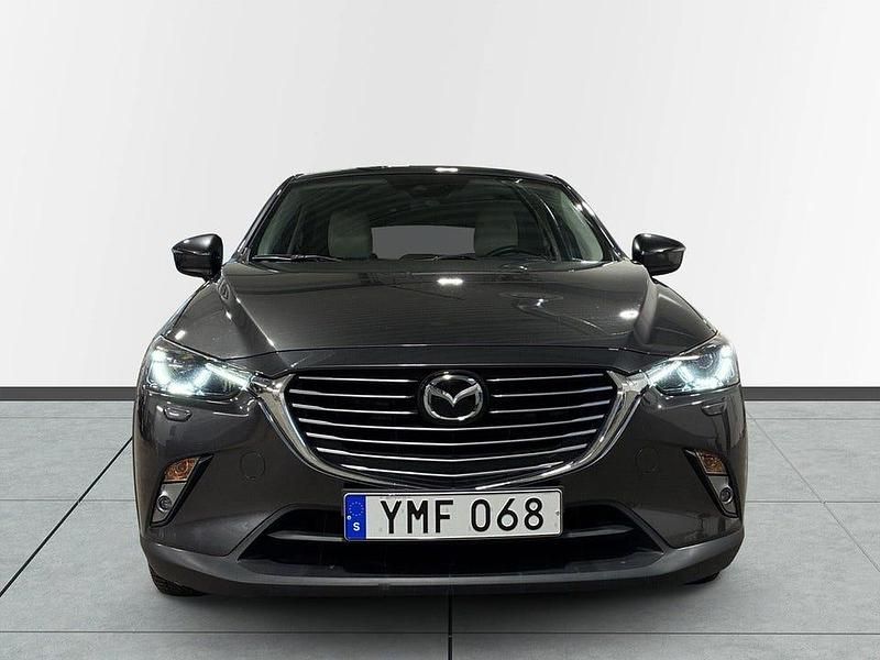 Begagnad Mazda CX-3 Optimum 150 HK (110 kW) 2017 Grå SUV