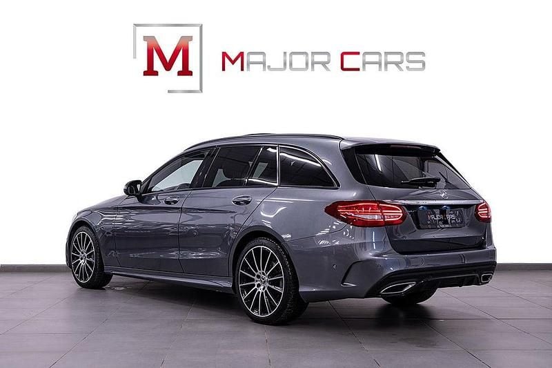 Begagnad Mercedes C220 AMG 194 HK (142 kW) 2019 Grå Kombi