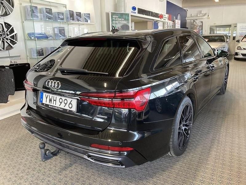 Begagnad Audi A6 S-Line 286 HK (210 kW) 2018 Svart Kombi