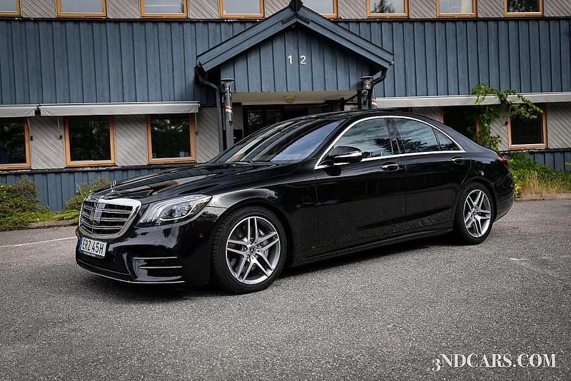 Begagnad Mercedes S450 AMG 368 HK (270 kW) 2019 Svart Sedan