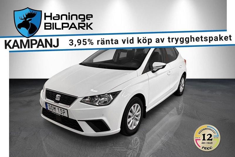 Vit Begagnad 2019 Seat Ibiza Halvkombi | 149 900 kr (Marknadspris) - Bild 1/2