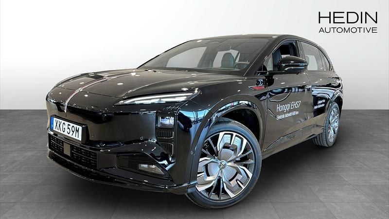 Svart (black) Ny 2025 Hongqi EHS7 SUV | 691 000 kr - Bild 1/4