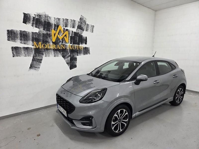 Grå Begagnad 2020 Ford Puma ST-Line SUV | 159 000 kr (Bra pris) - Bild 1/4