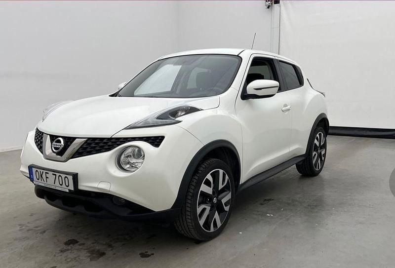 Vit Begagnad 2019 Nissan Juke SUV | 159 000 kr (Marknadspris) - Bild 1/4