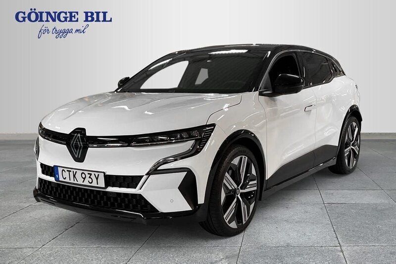 Vit Begagnad 2024 Renault Mégane Iconic Halvkombi | 399 000 kr (Lite dyr) - Bild 1/3