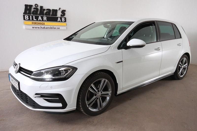 Vit Begagnad 2018 VW Golf VII GT Halvkombi | 219 500 kr (Marknadspris) - Bild 1/4