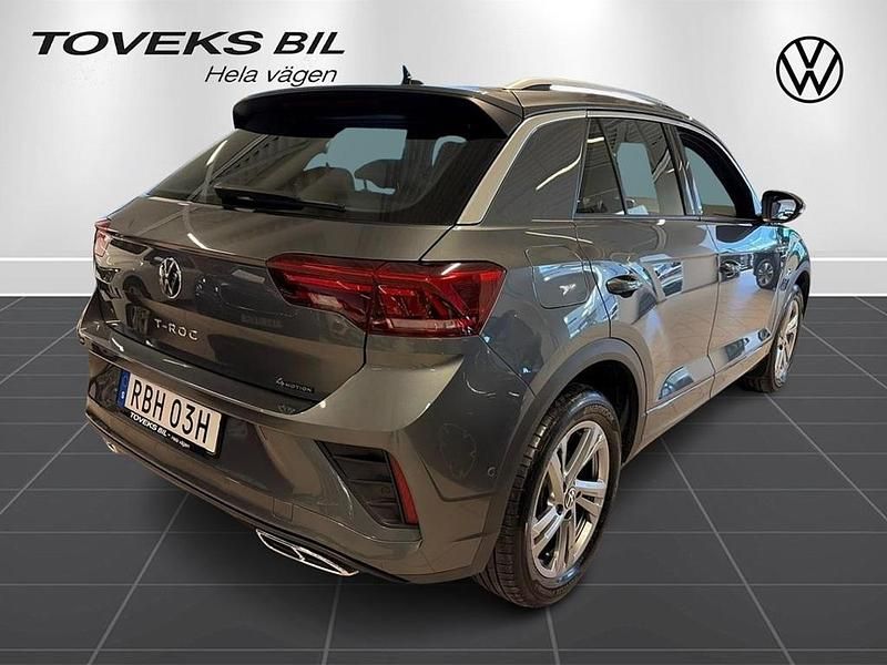 Begagnad VW T-Roc R-line 150 HK (110 kW) 2024 Grå SUV