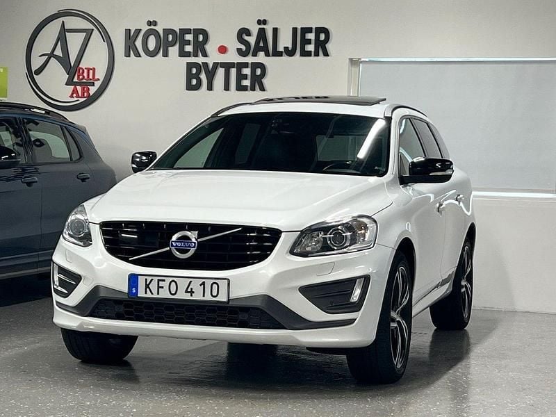 Vit Begagnad 2017 Volvo XC60 R-Design SUV | 254 900 kr (Marknadspris) - Bild 1/4