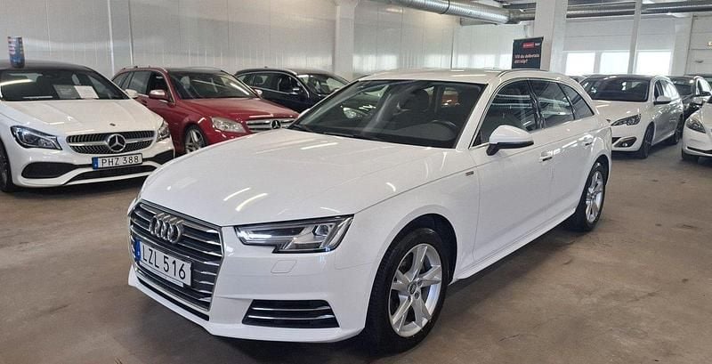 Vit Begagnad 2017 Audi A4 Proline Kombi | 178 000 kr (Marknadspris) - Bild 1/4