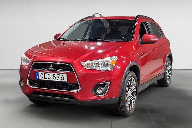 Röd Begagnad 2016 Mitsubishi ASX Comfort Edition SUV | 104 900 kr (Bra pris) - Bild 1/3