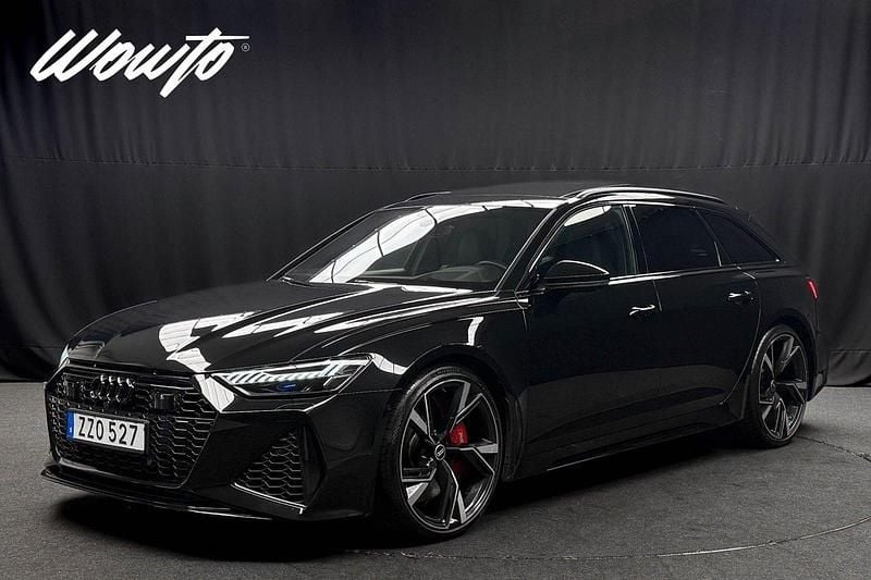 Svart Begagnad 2020 Audi RS6 Design Kombi | 995 800 kr (Bra pris) - Bild 1/3