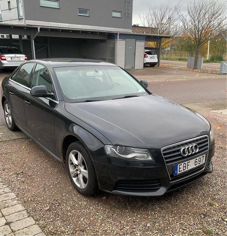 Svart Begagnad 2008 Audi A4 Sedan | 46 000 kr (Dyr) - Bild 1/4