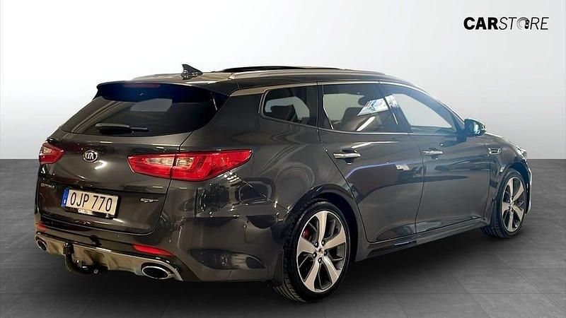 Begagnad Kia Optima Sport 245 HK (180 kW) 2017 Grå Kombi