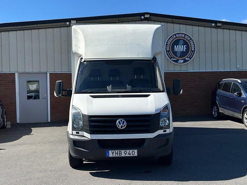 Vit Begagnad 2016 VW Crafter Van | 209 800 kr (Lite dyr) - Bild 1/4