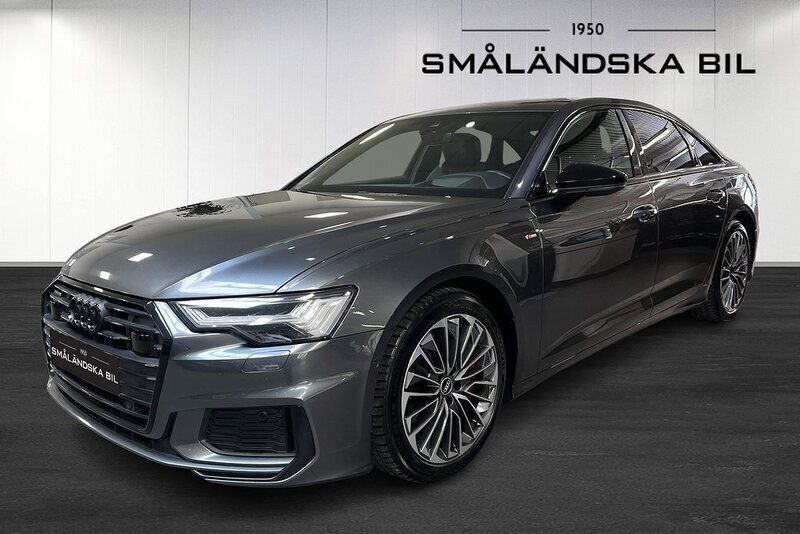 Grå Begagnad 2021 Audi A6 Sedan | 389 000 kr (Marknadspris) - Bild 1/4