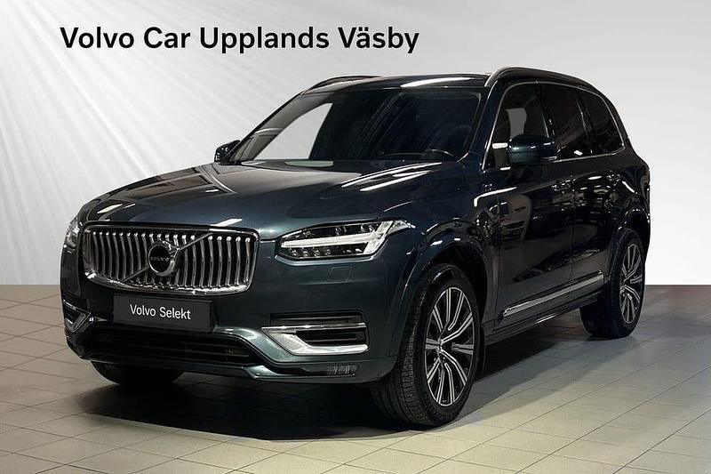 Blå Begagnad 2021 Volvo XC90 Inscription SUV | 529 900 kr (Bra pris) - Bild 1/3