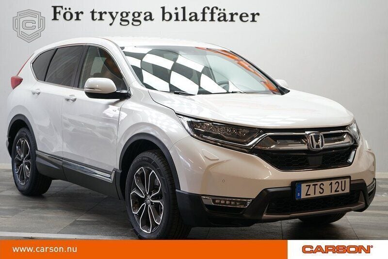 Vit Begagnad 2021 Honda CR-V Elegance SUV | 339 900 kr (Marknadspris) - Bild 1/3