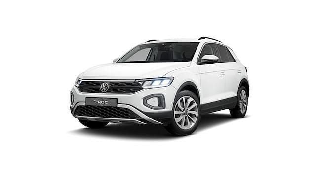 Silver Ny 2025 VW T-Roc Life SUV | 367 700 kr (Bra pris) - Bild 1/4