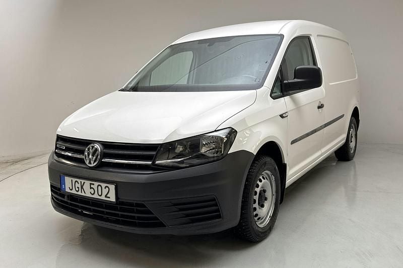 Vit Begagnad 2017 VW Caddy Maxi Minibuss | 99 000 kr (Bra pris) - Bild 1/4