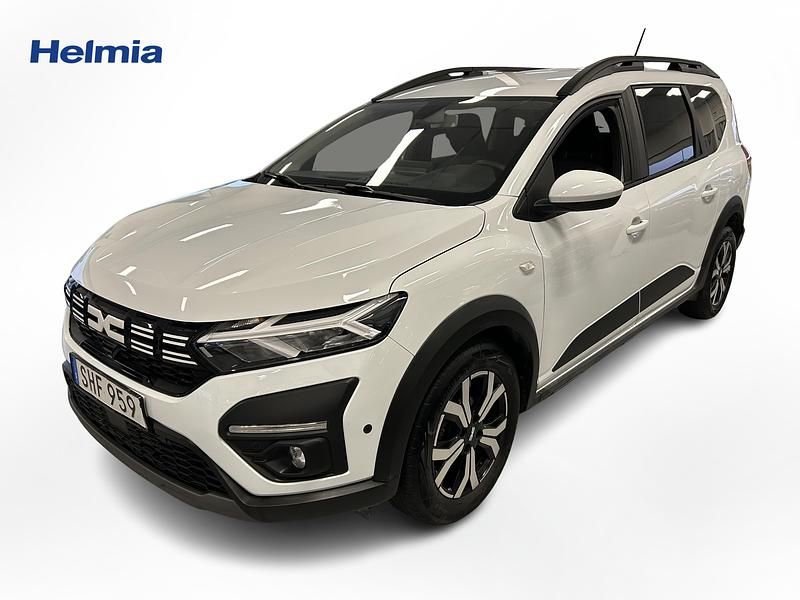 Vit Begagnad 2023 Dacia Jogger Expression Minibuss | 178 900 kr (Marknadspris) - Bild 1/4