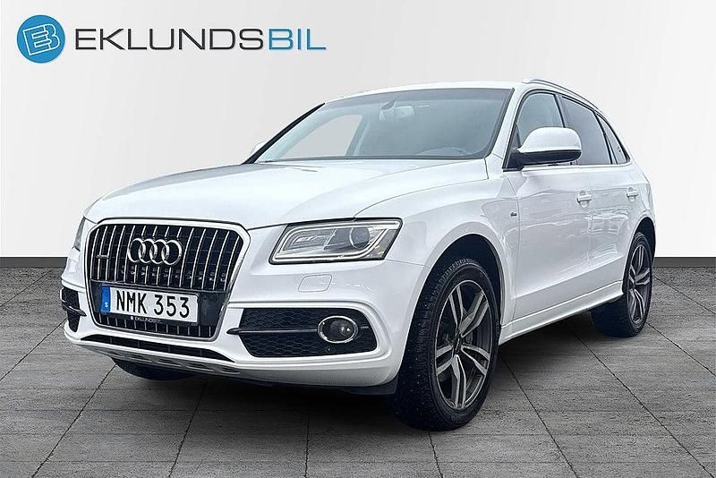 Vit Begagnad 2013 Audi Q5 Design SUV | 169 900 kr (Lite dyr) - Bild 1/4
