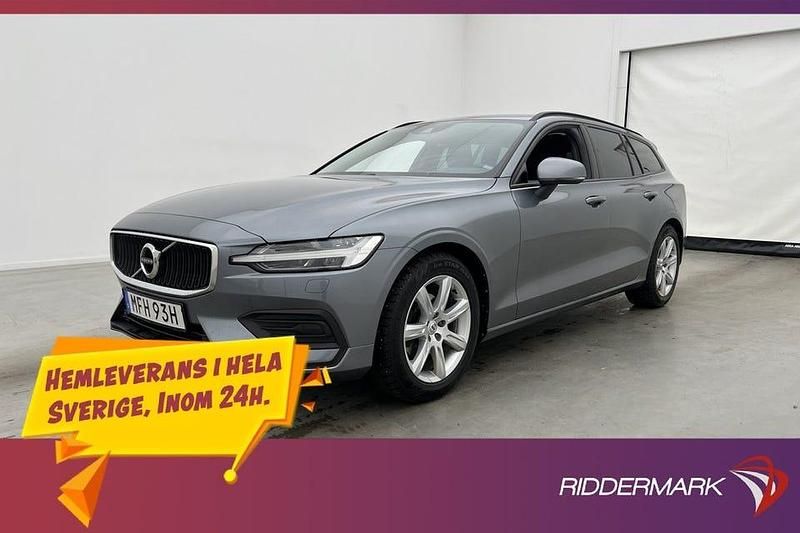 Grå Begagnad 2019 Volvo V60 Momentum Kombi | 239 700 kr (Marknadspris) - Bild 1/3