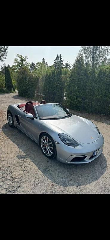 Silver Begagnad 2017 Porsche 718 Boxster Cab | 590 000 kr - Bild 1/4