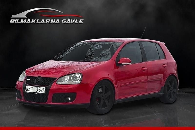 Röd Begagnad 2005 VW Golf IV GTI Halvkombi | 59 900 kr - Bild 1/4