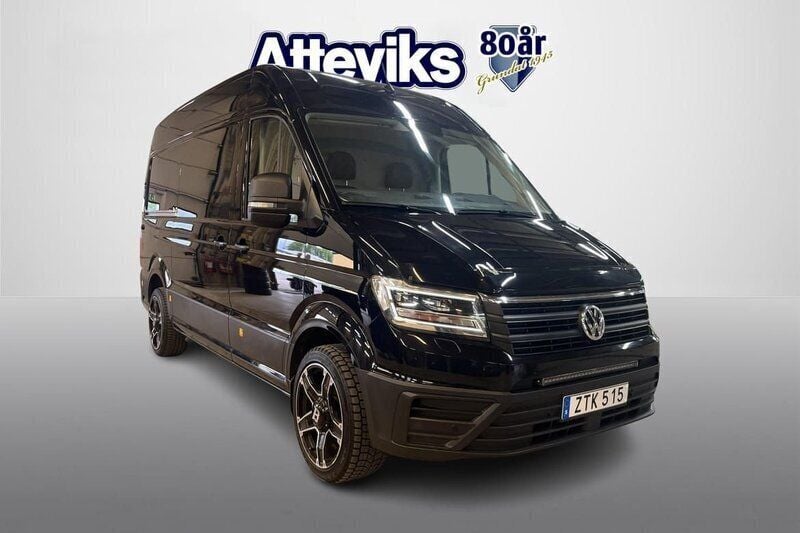 Svart Begagnad 2021 VW Crafter Van | 329 900 kr (Superpris) - Bild 1/4