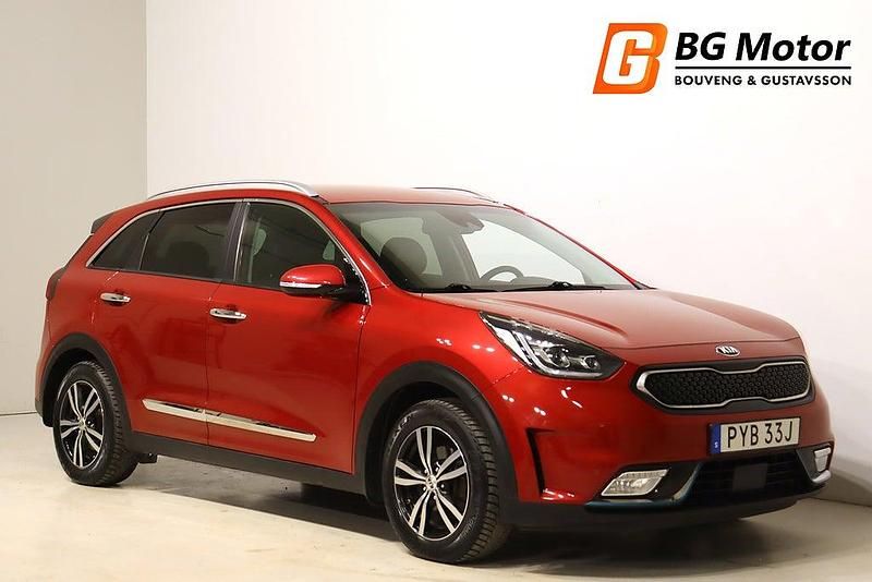 Röd Begagnad 2019 Kia Niro Advance SUV | 129 400 kr (Bra pris) - Bild 1/4
