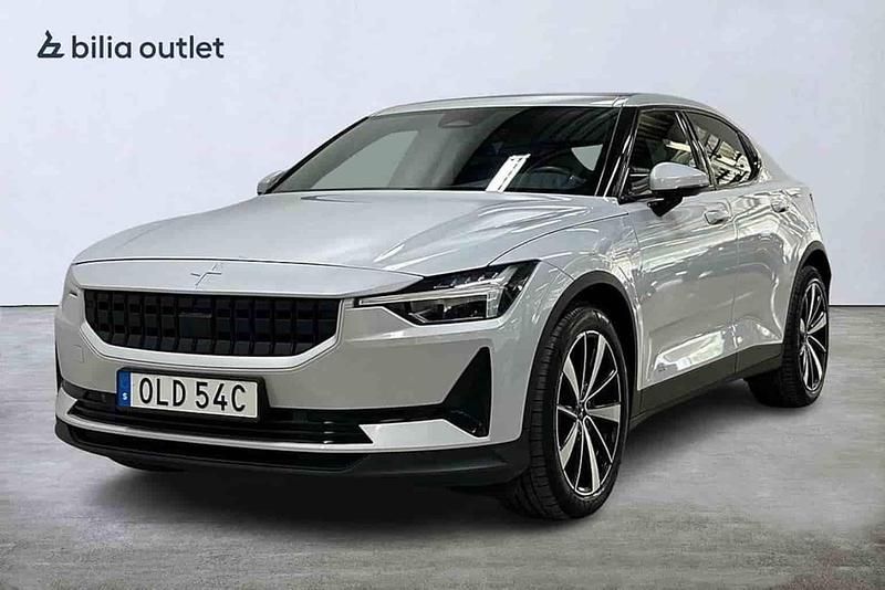 Silver Begagnad 2022 Polestar 2 Long Range Single Motor Sedan | 329 900 kr (Dyr) - Bild 1/1