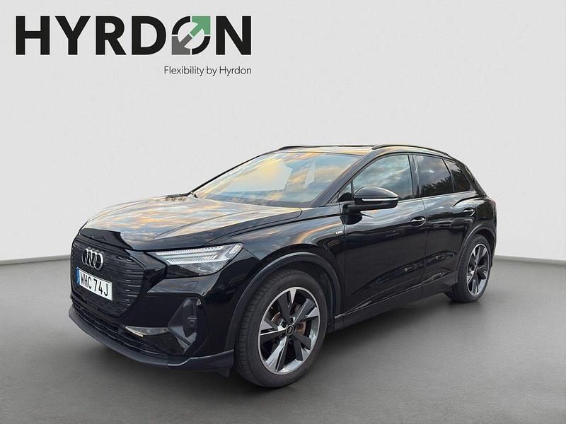 Svart Begagnad 2023 Audi Q4 e-tron S-Line SUV | 439 000 kr (Marknadspris) - Bild 1/4