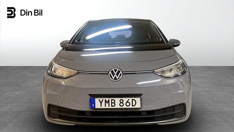 Begagnad VW ID.3 Pro 150 kW (204 HK) 2022 Grå Halvkombi