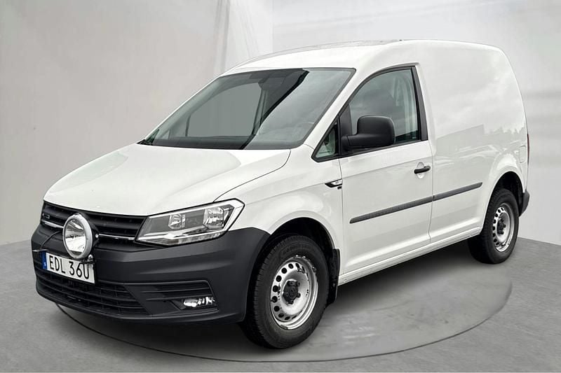 Vit Begagnad 2020 VW Caddy Minibuss | 180 000 kr (Superpris) - Bild 1/4