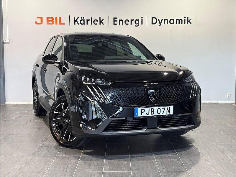 Svart Begagnad 2025 Peugeot 3008 GT SUV | 357 900 kr - Bild 1/4