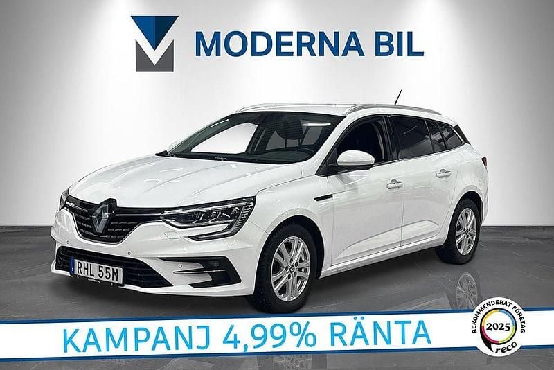 Vit Begagnad 2021 Renault Mégane GrandTour Kombi | 157 400 kr (Marknadspris) - Bild 1/4