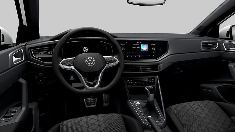 Vit (pure white) Begagnad 2022 VW Taigo R-line SUV | 224 900 kr (Marknadspris) - Bild 1/3
