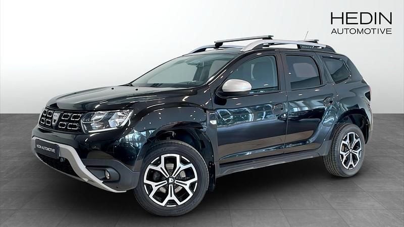 Svart (black) Begagnad 2018 Dacia Duster SUV | 138 700 kr (Marknadspris) - Bild 1/4