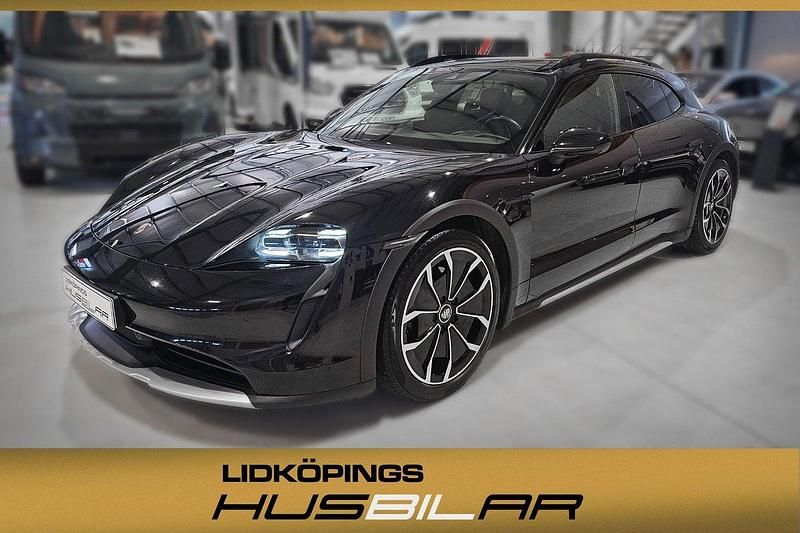 Jetblackmetallic Begagnad 2021 Porsche Taycan Cross Turismo Sedan | 709 000 kr - Bild 1/4