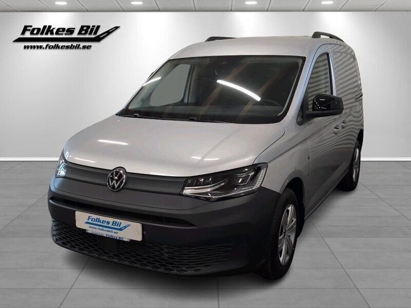 Silver (reflexsilver metallic) Begagnad 2024 VW Caddy Minibuss | 448 750 kr - Bild 1/4