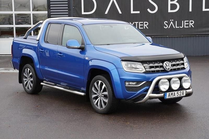 Begagnad VW Amarok Aventura 258 HK (189 kW) 2020 Ravennablåmetallic Pickup