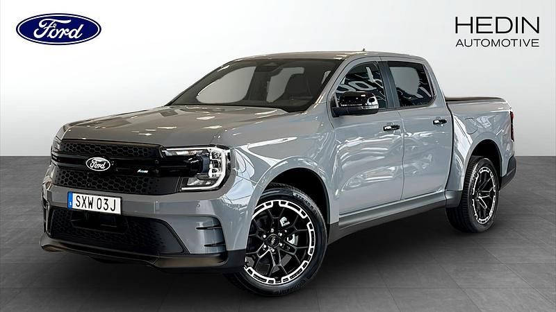 Grå Ny 2025 Ford Ranger Pickup | 836 250 kr - Bild 1/4