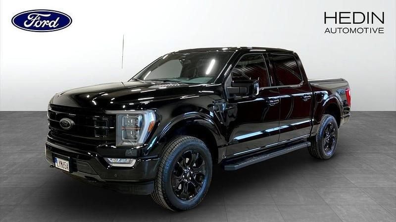 Svart Begagnad 2023 Ford F-150 Lariat Pickup | 849 000 kr - Bild 1/4