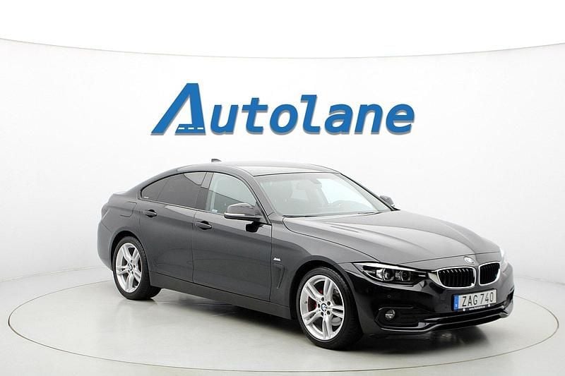 Black sapphire metallic Begagnad 2018 BMW 420 Gran Coupé M Sport Sportkupé | 219 900 kr (Marknadspris) - Bild 1/2