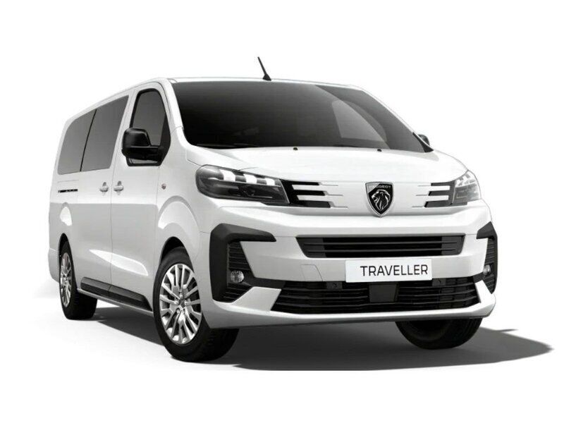 Vit kaolin Ny 2025 Peugeot Traveller Active Minibuss | 499 900 kr - Bild 1/1